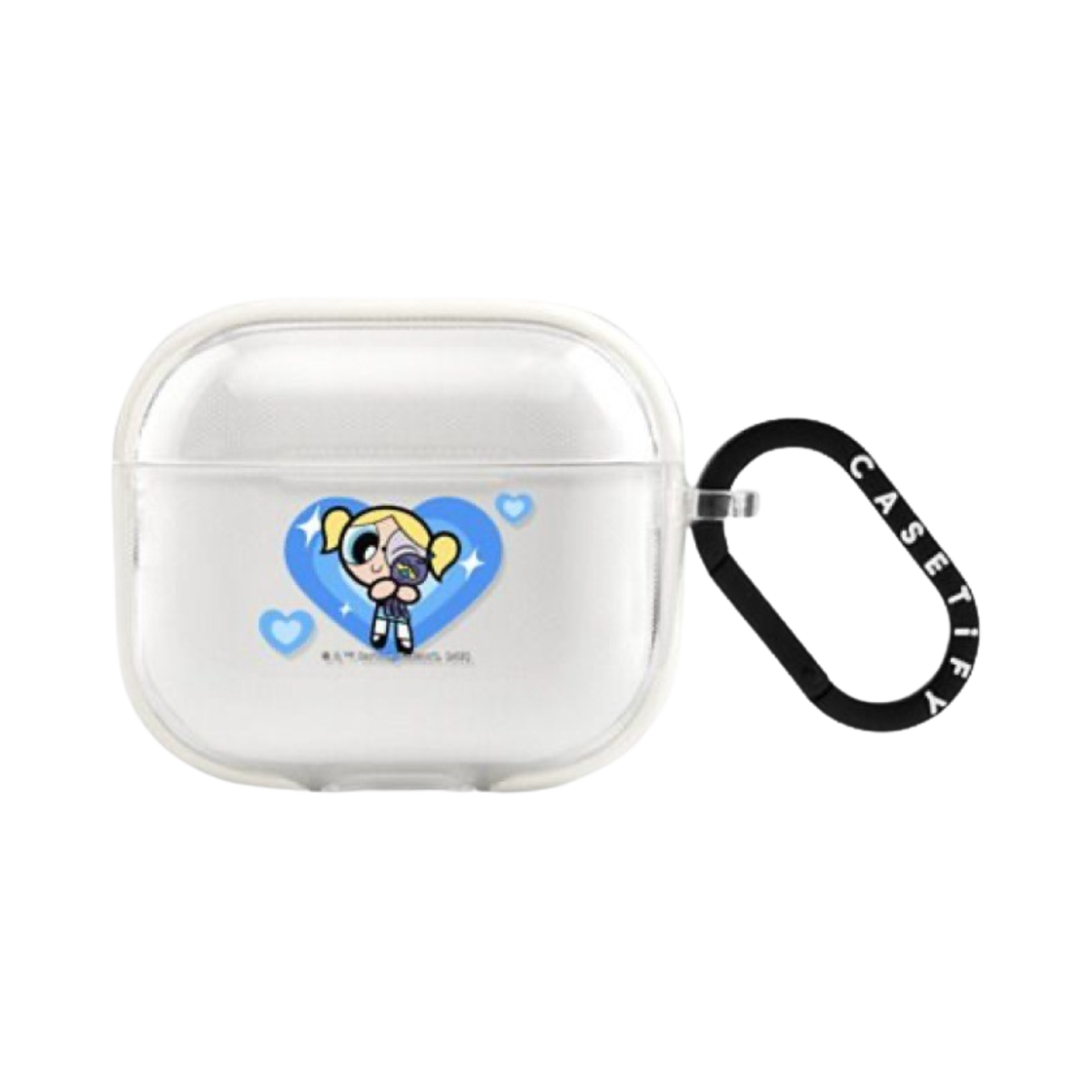케이스티파이 x 파워퍼프걸 버블 에어팟 3세대 임팩트 케이스 프로스트 화이트(Casetify x The Powerpuff Girls Bubbles AirPods 3rd Gen Impact Case Frost White) - 1