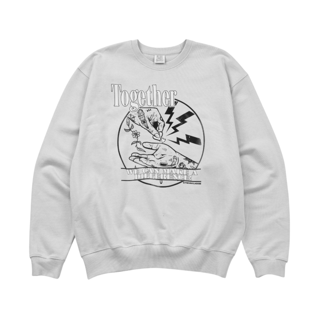 더바이닐하우스 투게더 스웨트셔츠 그레이