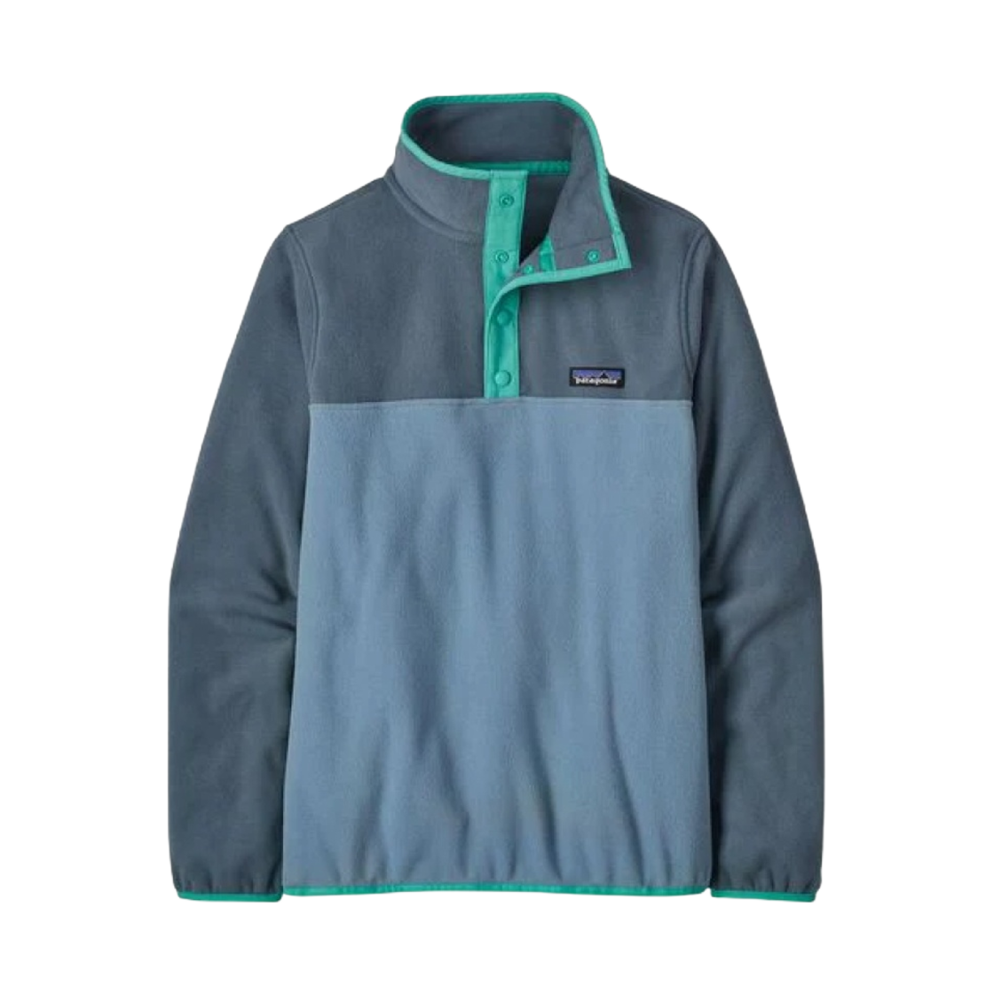 (W) 파타고니아 마이크로 D 스냅-T 플리스 풀오버 라이트 플럼 그레이((W) Patagonia Micro D Snap-T Fleece Pullover Light Plume Grey) - 1
