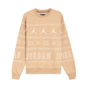 Jordan Essentials Holiday Fleece Crewneck Sweatshirt Hemp - Asia