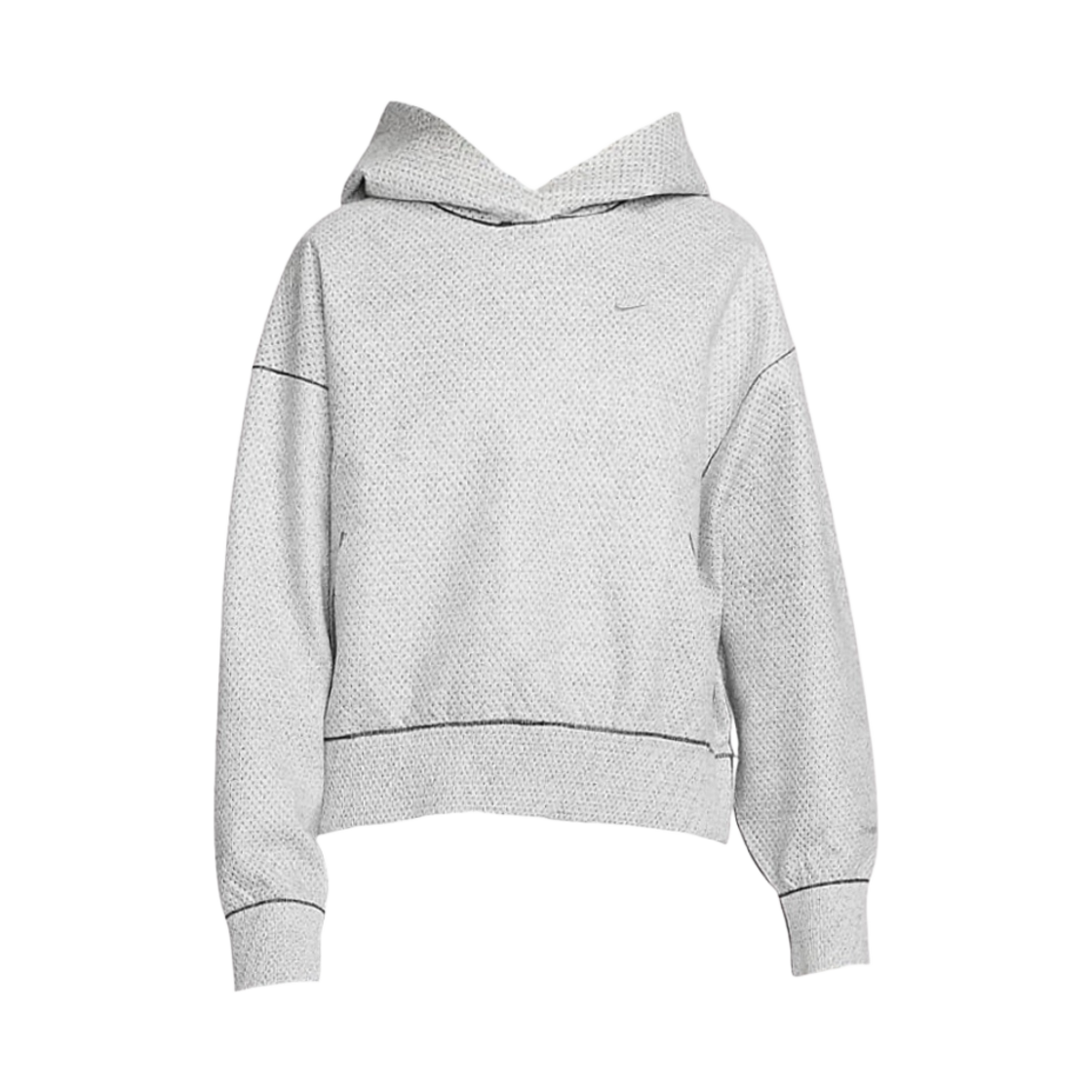 (W) 나이키 포워드 후드 라이트 스모크 그레이 - 아시아((W) Nike Forward Hoodie Light Smoke Grey - Asia) - 1