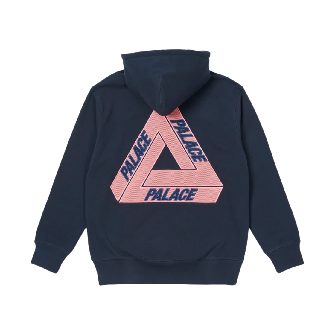 - Palace Tri-Mesh Hood Navy - 22SS