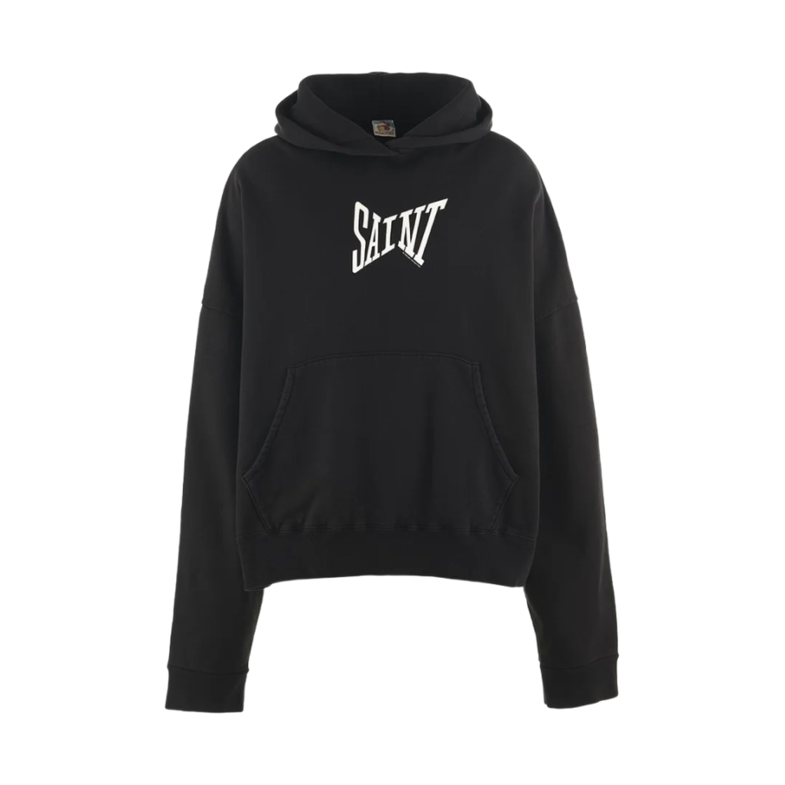 YS1-0000-039 Saint Mxxxxxx Ribon Saint Hoodie Black - 24AW