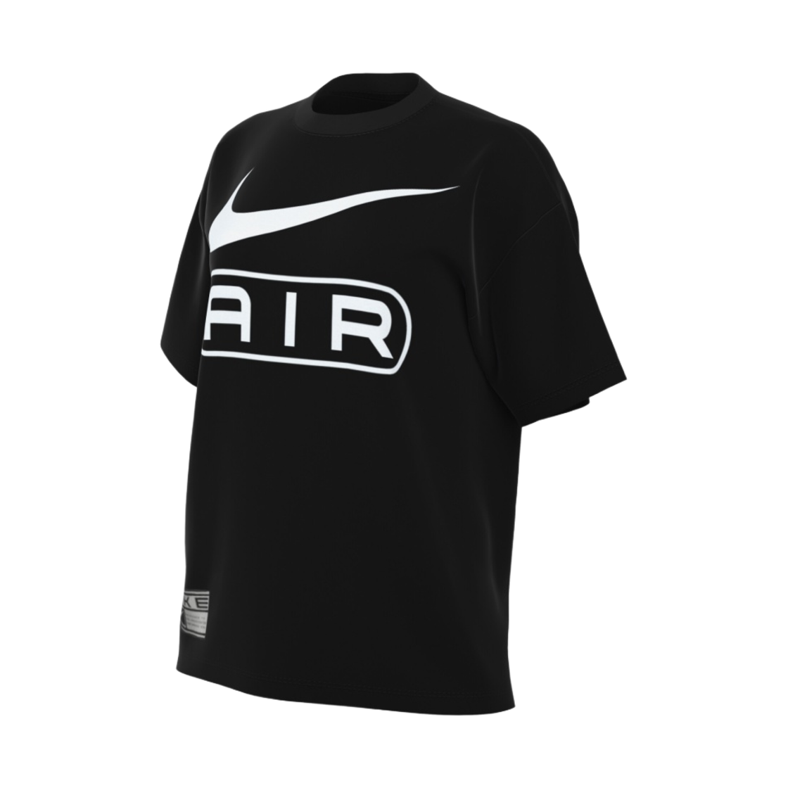 (W) 나이키 에어 티셔츠 블랙 - 아시아