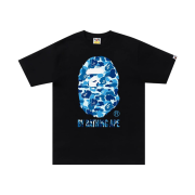 BAPE ABC Camo By Bathing Ape T-Shirt Black Blue