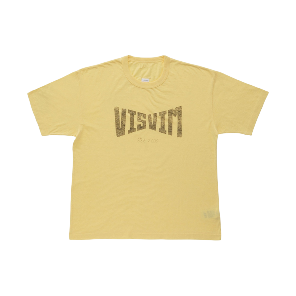 비즈빔 헤리티지 티셔츠 옐로우 - 24SS(Visvim Heritage T-Shirt Yellow - 24SS)