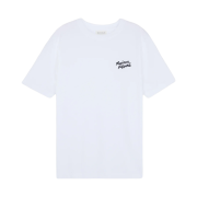 Maison Kitsune Handwriting Comfort T-Shirt White