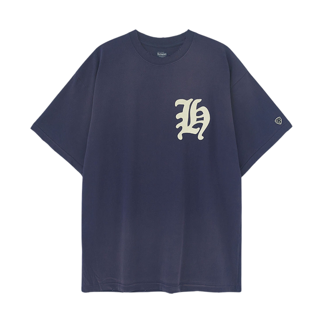 헤리티지 플로스 빈티지 14S 티셔츠 퍼플 네이비(Heritage Floss Vintage 14S T-Shirt Purple Navy)
