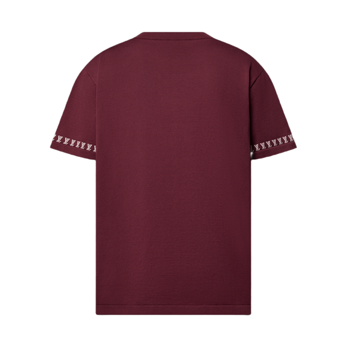 루이비통 시그니처 숏슬리브 코튼 크루넥 버건디(Louis Vuitton Signature S/S Cotton Crewneck Burgundy) - 2