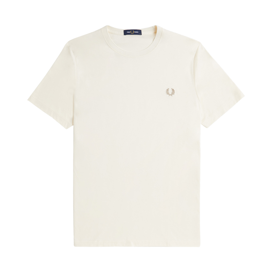 프레드페리 크루넥 티셔츠 에크루