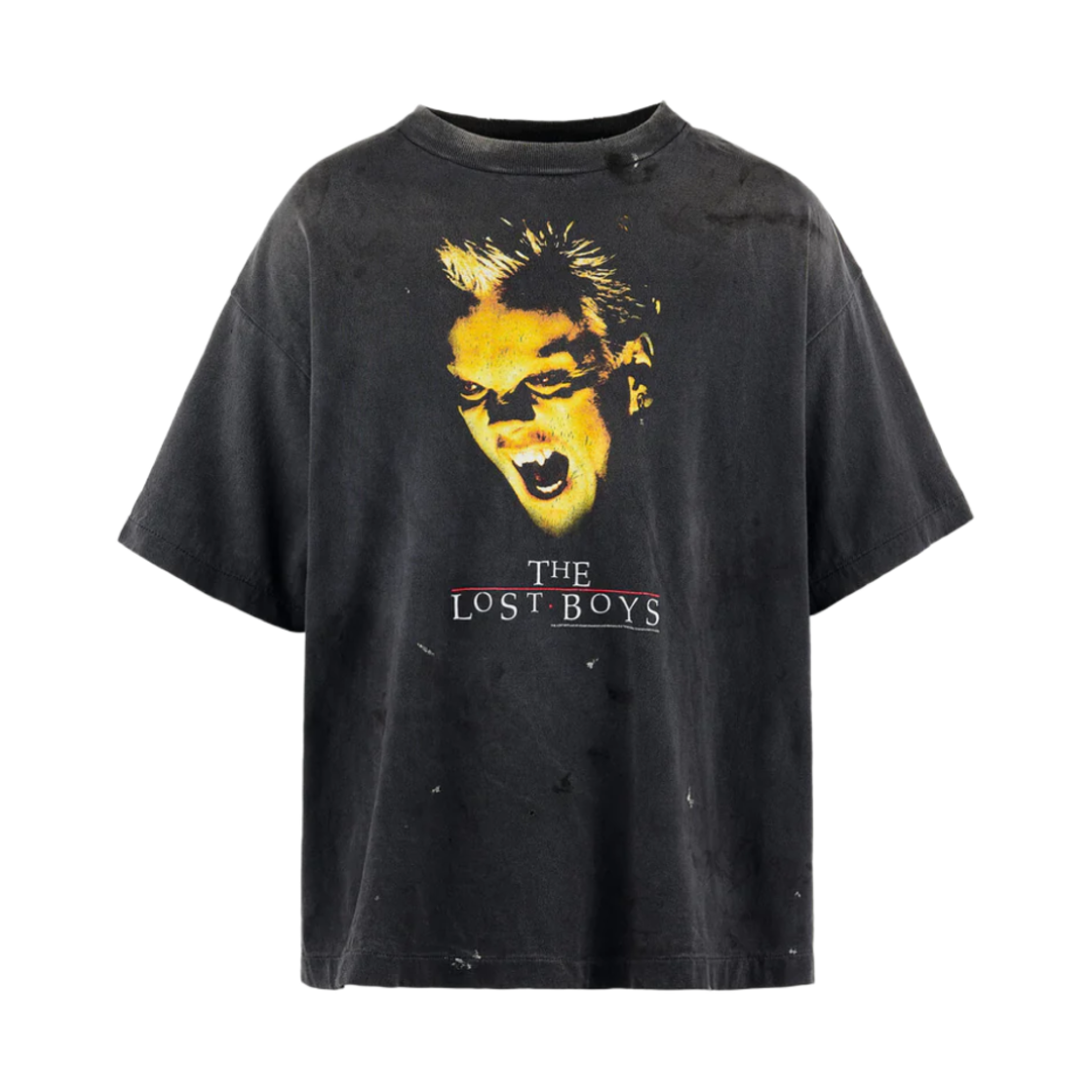 HR8-0000-C51 Saint Mxxxxxx x The Lost Boys Vampire S/S T-Shirt Black - 25SS