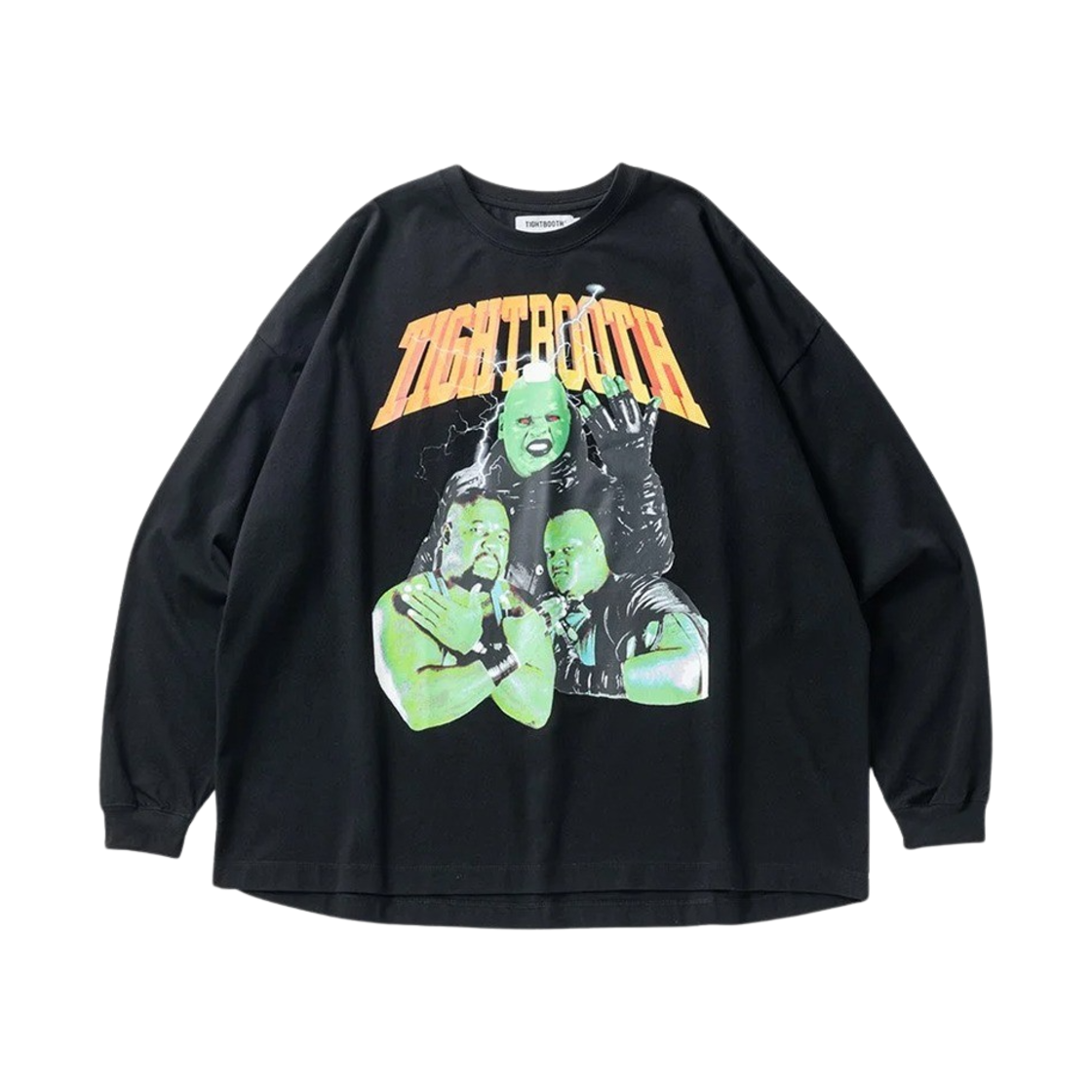 타이트부스 맘 롱슬리브 티셔츠 블랙(Tightbooth Mom LS T-Shirt Black)