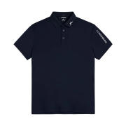 J.Lindeberg Tour Tech Regular Fit Golf Polo Black