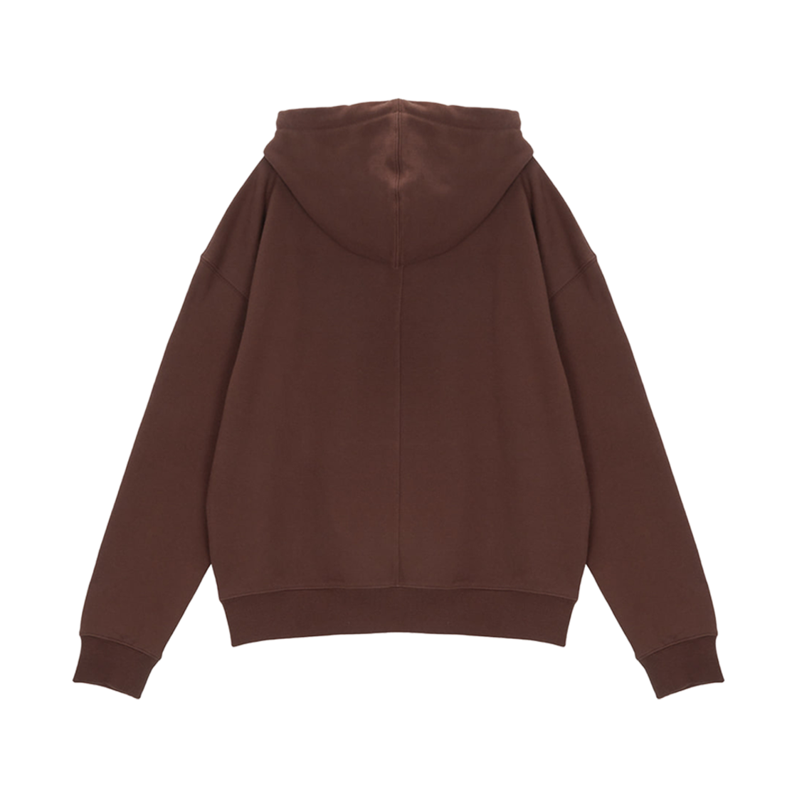 (W) 마뗑킴 빈티지 크랙 프린팅 후디 브라운((W) Matin Kim Vintage Crack Printing Hoody Brown) - 2