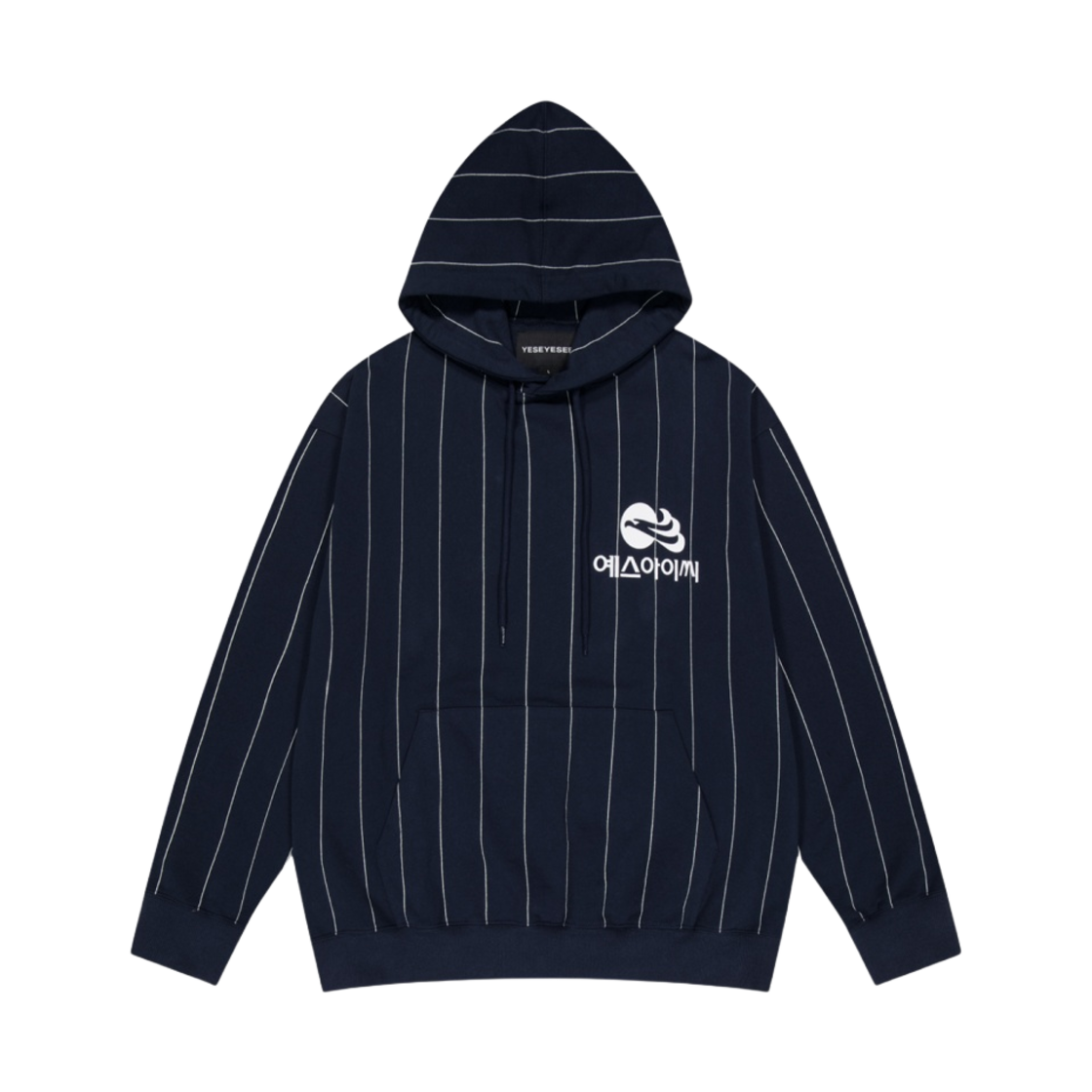 한화 이글스 x 예스아이씨 후드 네이비(Hanwha Eagles x Yeseyesee Hoodie Navy) - 1