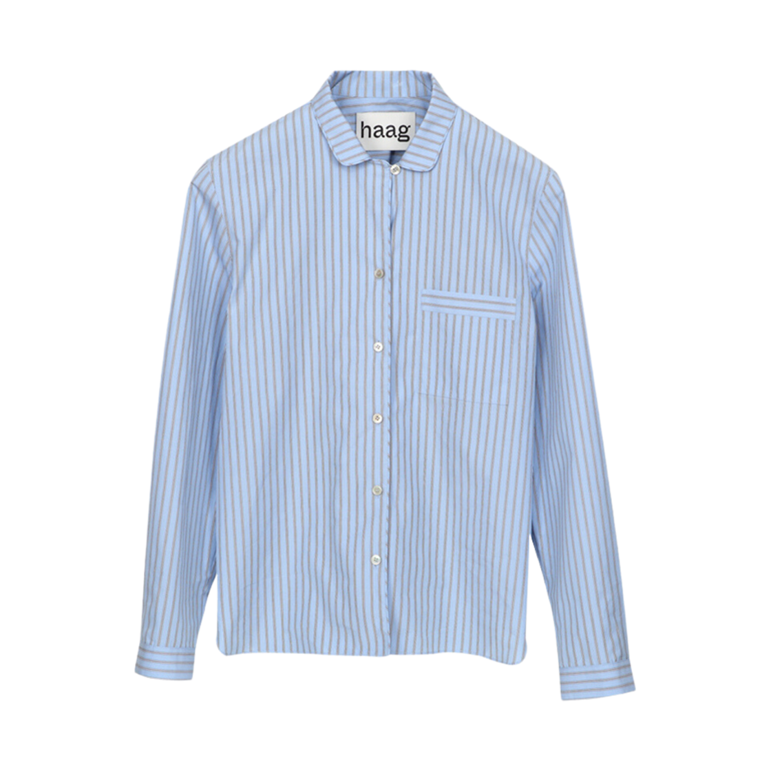 (W) 헤이그 어 PP 셔츠 스카이 블루((W) Haag A PP Shirt Sky Blue)