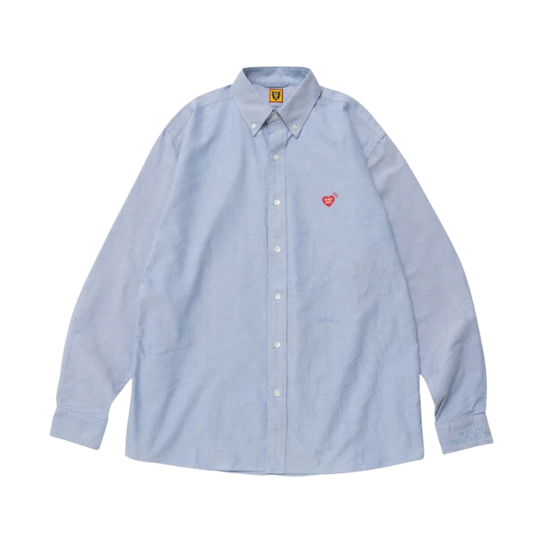 휴먼 메이드 옥스포드 BD 롱슬리브 셔츠 블루(Human Made Oxford BD L/S Shirt Blue) - 1