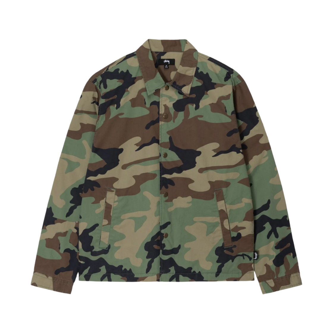 스투시 코치 셔츠 카모(Stussy Coach Shirt Camo) - 1