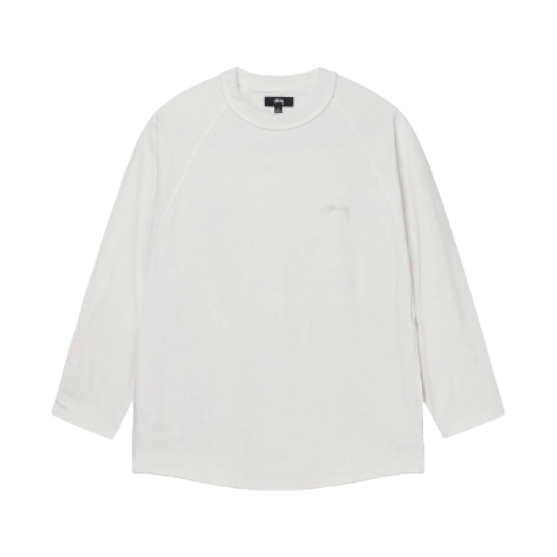 스투시 인사이드 아웃 래글런 화이트(Stussy Inside Out Raglan LS T-Shirt White) - 1