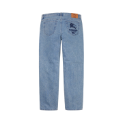 Supreme x Burberry Regular Jean Washed Blue - 22SS