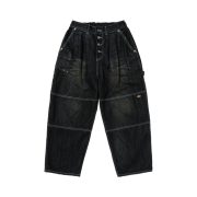 Thug Club x Dickies Double Knee Denim Pants Black