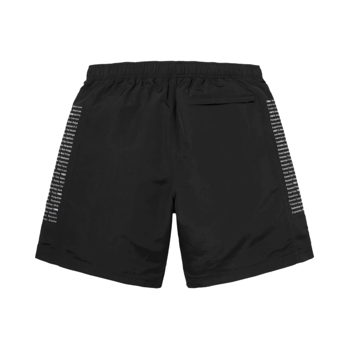 슈프림 x 노스페이스 나일론 쇼츠 블랙 - 24SS(Supreme x The North Face Nylon Shorts Black - 24SS)