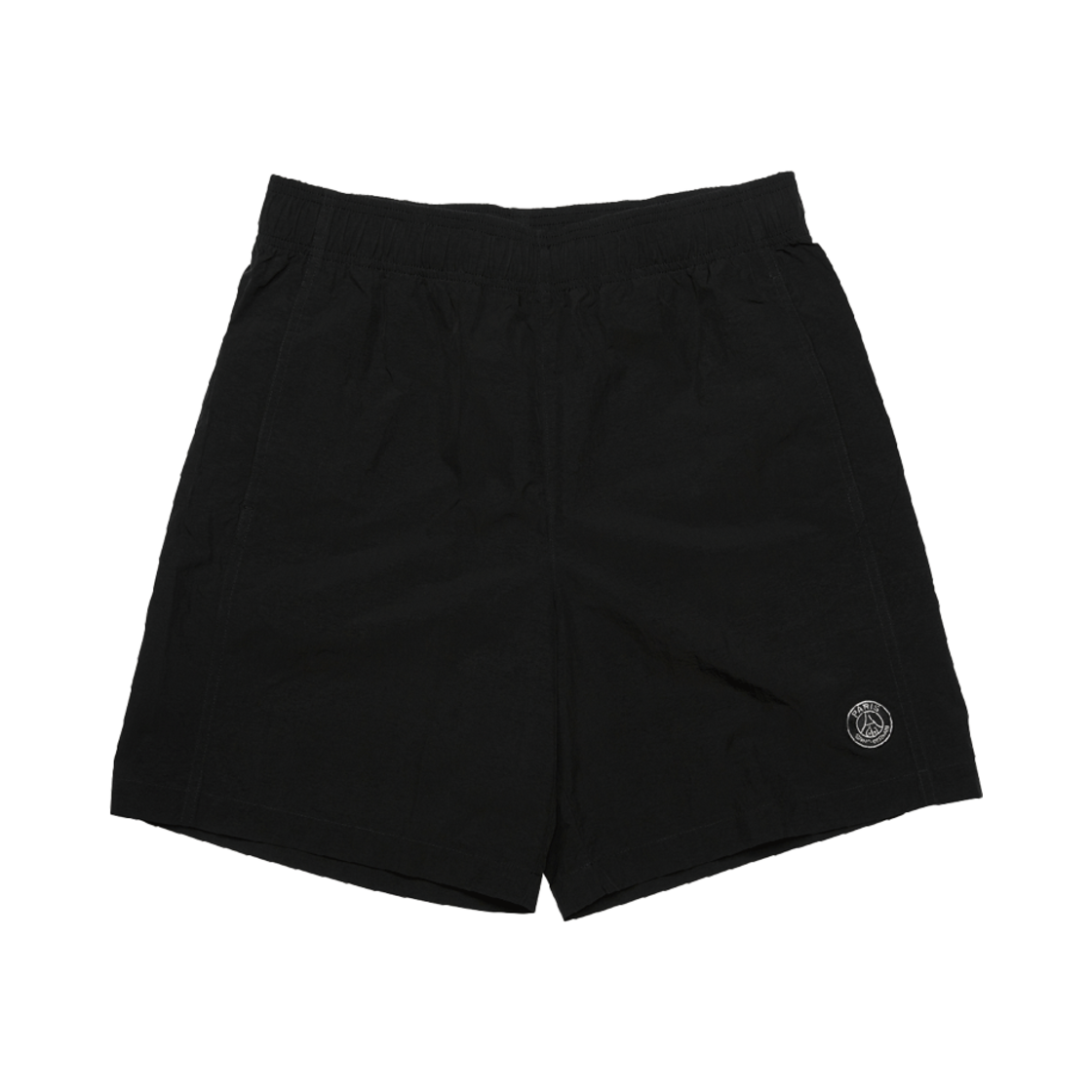 오버더피치 파리 생제르망 엠블럼 우븐 숏츠 블랙(Over The Pitch PSG emblemwoven shorts)