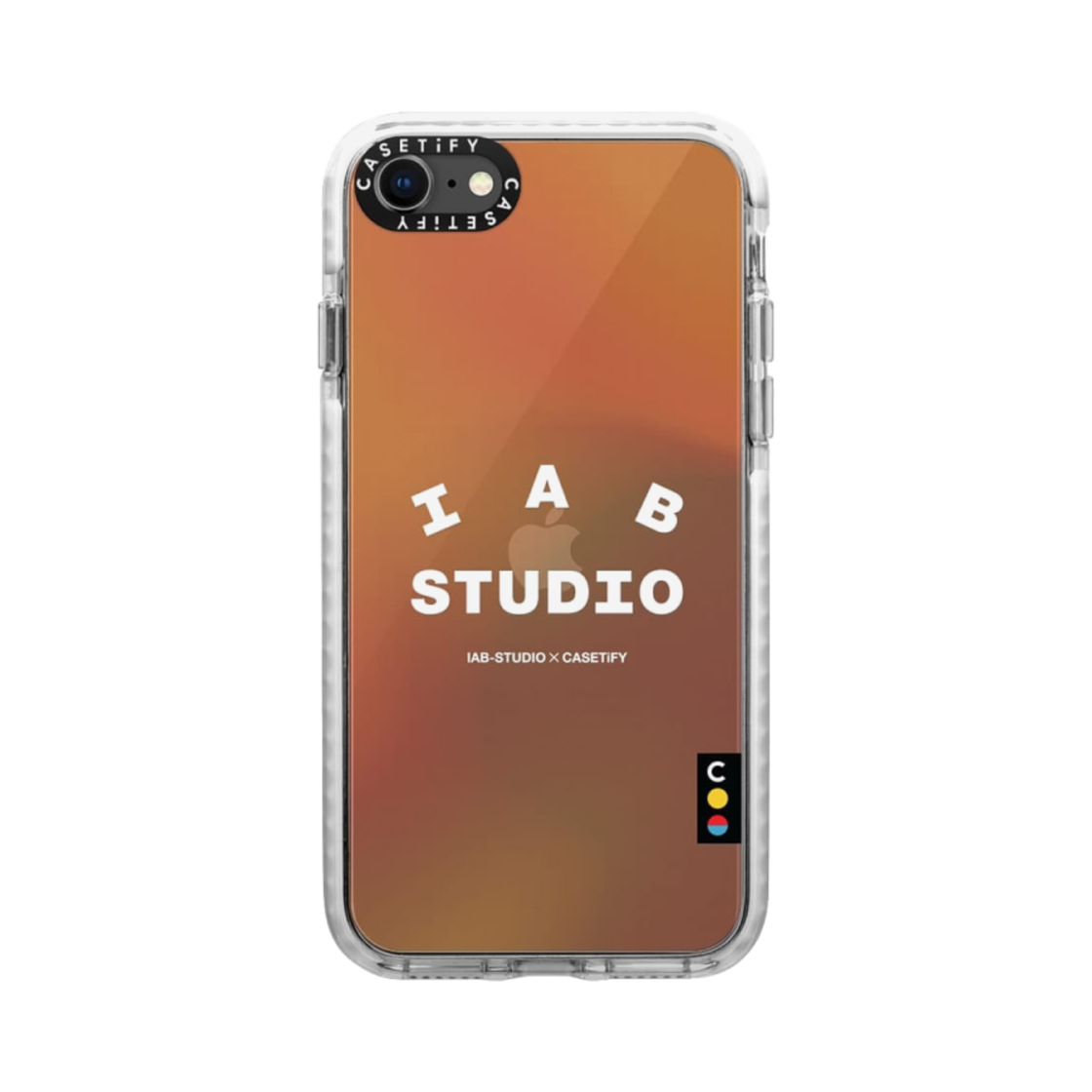 케이스티파이 x 아이앱 스튜디오 아이폰 로고 케이스 시어 무지개(Casetify x IAB Studio iPhone Logo Case Sheer Irdescent) - 5