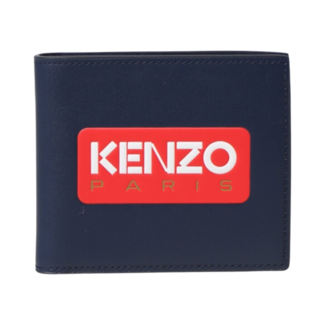 FD55PM803L41-77 Kenzo Paris Leather Wallet Midnight Blue