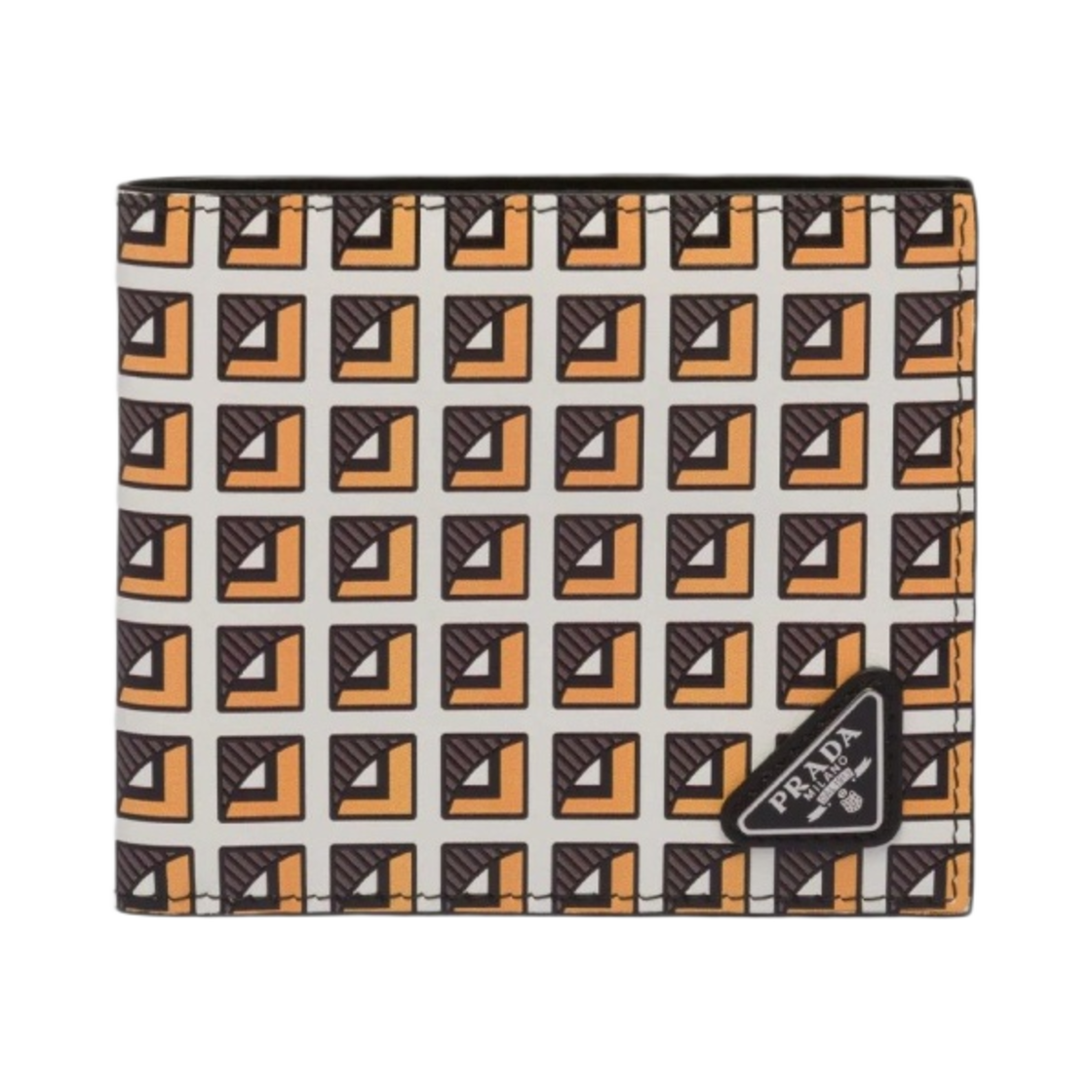 프라다 프린트 레더 지갑 토파즈(Prada Printed Leather Wallet Topaz) - 1