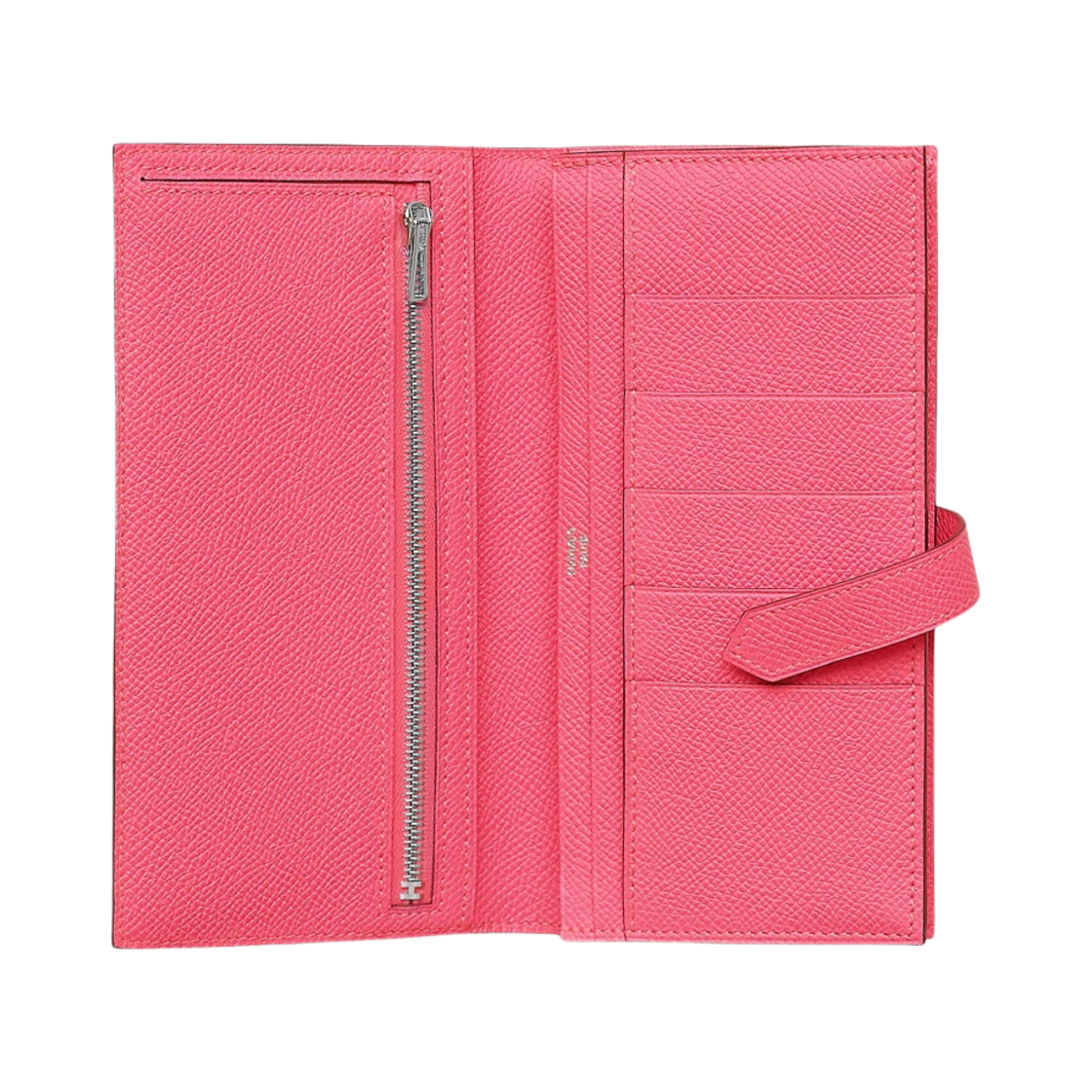 에르메스 베안 장지갑 앱송 & 팔라듐 하드웨어 로즈 아잘레(Hermes Bearn Wallet Epsom & Palladium Rose Azalee) - 2
