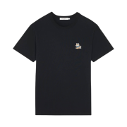 Maison Kitsune Dressed Fox Patch Classic T-Shirt Black