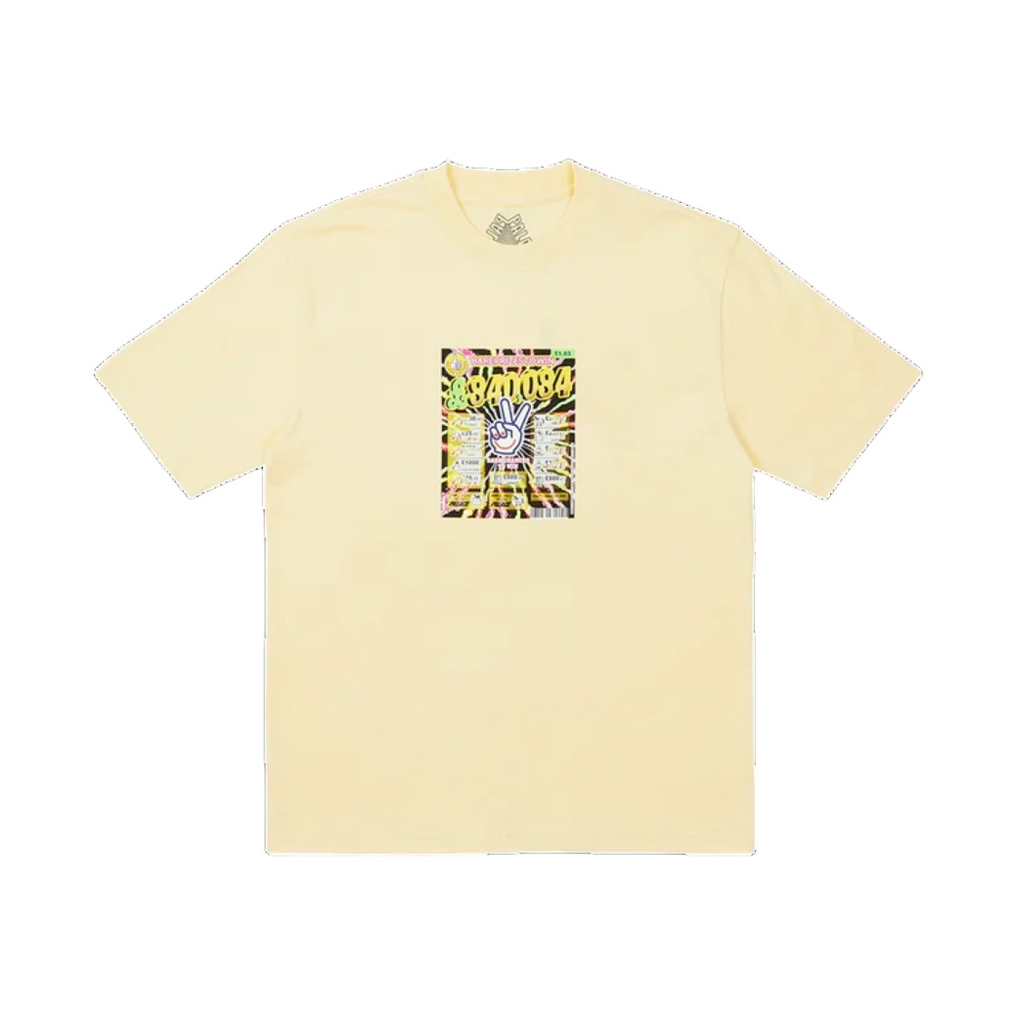 팔라스 스크래치 티셔츠 멜로우 옐로우 - 23SS(Palace Scratchy T-Shirt Mellow Yellow - 23SS) - 1