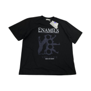 Undermycar Enamils Graphic T-Shirt Black - 23SS