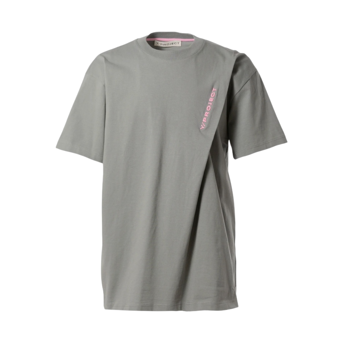 와이프로젝트 클래식 핀치드 로고 티셔츠 카키 - 23SS(Y/Project Classic Pinched Logo T-Shirt Khaki - 23SS)