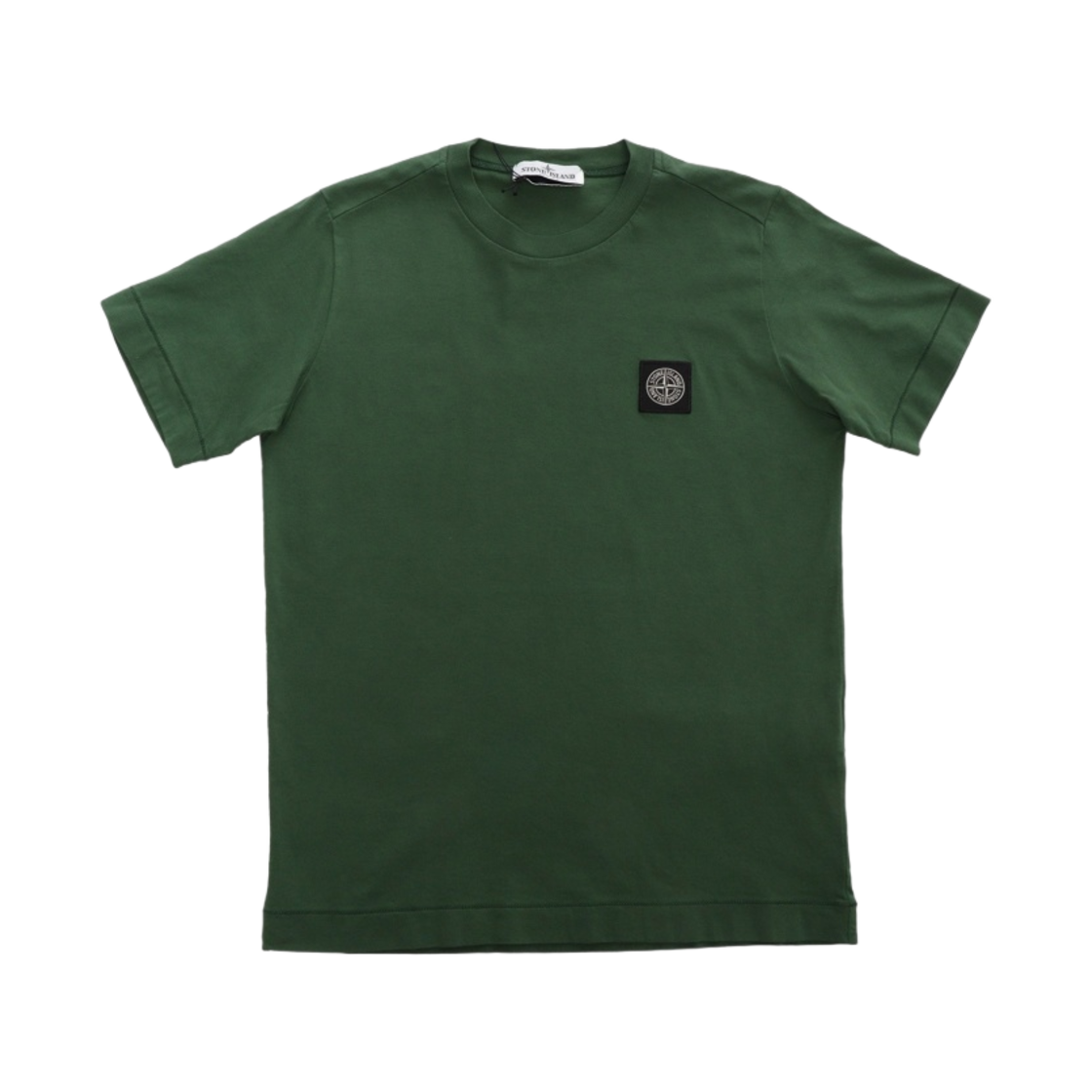 (키즈) 스톤 아일랜드 20147 티셔츠 보틀 그린 - 23SS((Kids) Stone Island 20147 T-Shirt Bottle Green - 23SS) - 1