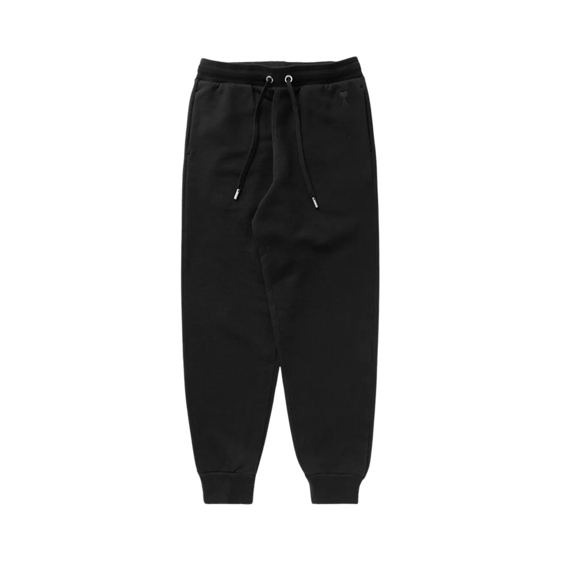 UTR240-747-001 AMI de Coeur Heavyweight Jogging Trousers Black