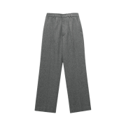 STU Straight Wool Slacks Grey