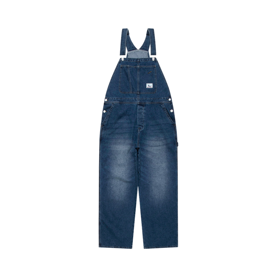WR2502OR01ID Wrangler Loose Denim Overalls Indigo Dark