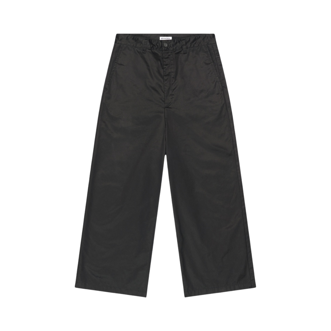 (W) 발렌시아가 로우 크로치 팬츠 블랙((W) Balenciaga Low Crotch Pants Black) - 1