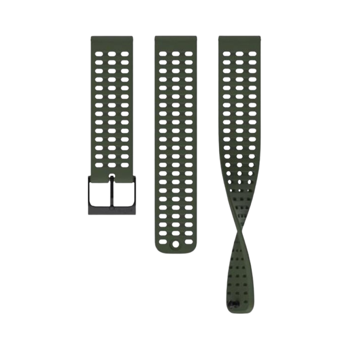 SS050851000 Suunto 22mm Athletic 2 Silicone Strap S & M Forest Green