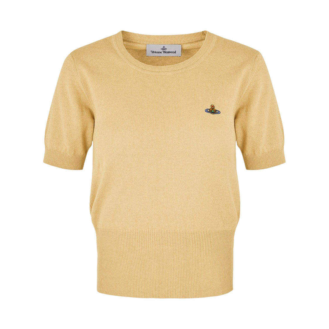 (W) 비비안 웨스트우드 베아 탑 페일 옐로우((W) Vivienne Westwood Bea Top Pale Yellow) - 1
