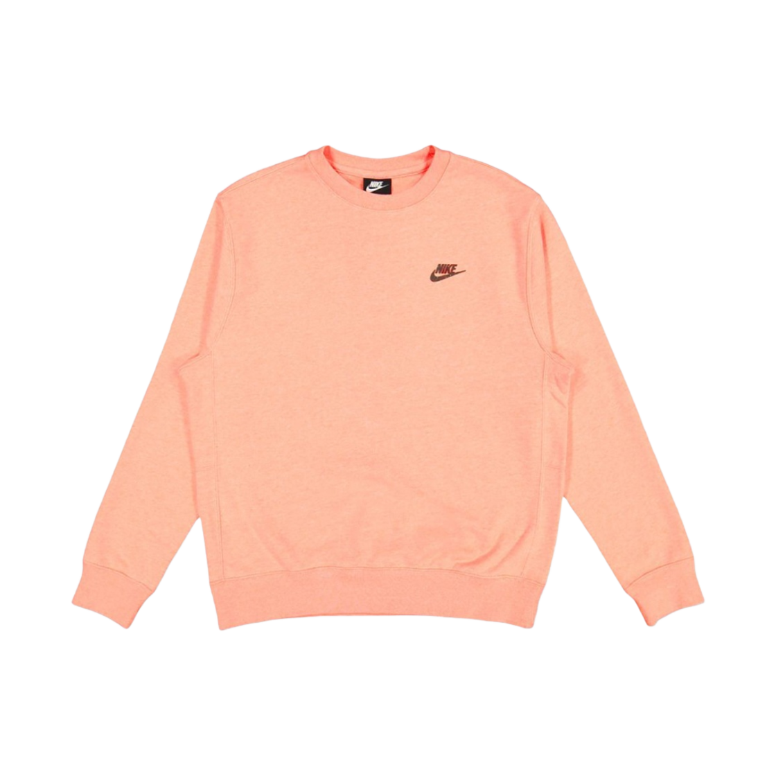 나이키 NSW 리바이벌 크루넥 스웨트셔츠 애프리콧 아게이트 - 아시아(Nike NSW Revival Crewneck Sweatshirt Apricot Agate - Asia) - 1