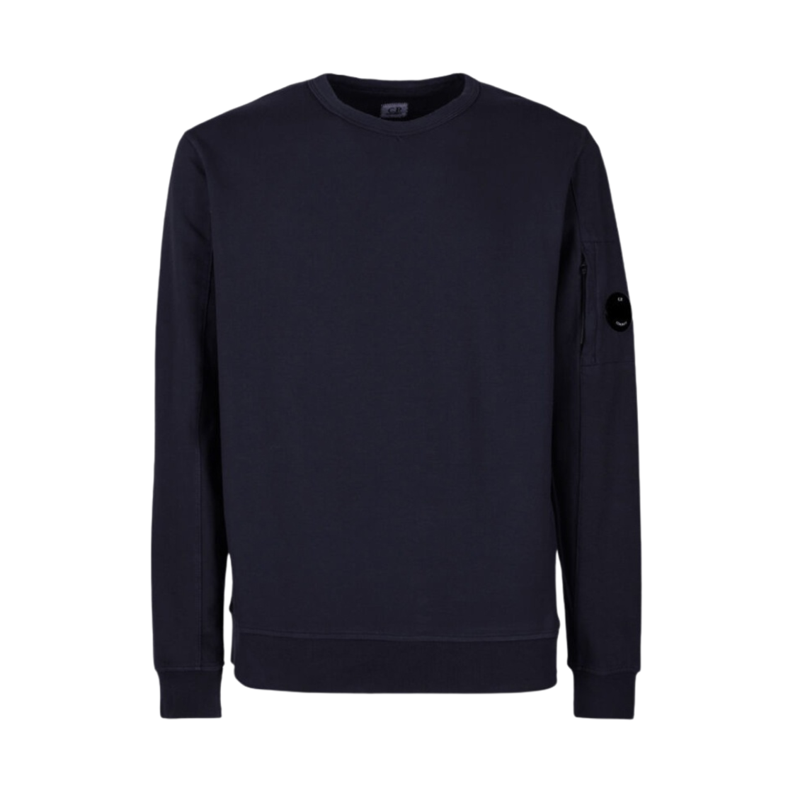 C.P. 컴퍼니 라이트 플리스 스웨트셔츠 네이비 - 23SS(C.P. Company Light Fleece Sweatshirt Navy - 23SS) - 1