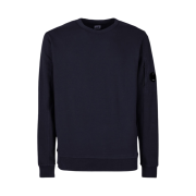 C.P. Company Light Fleece Sweatshirt Navy - 23SS