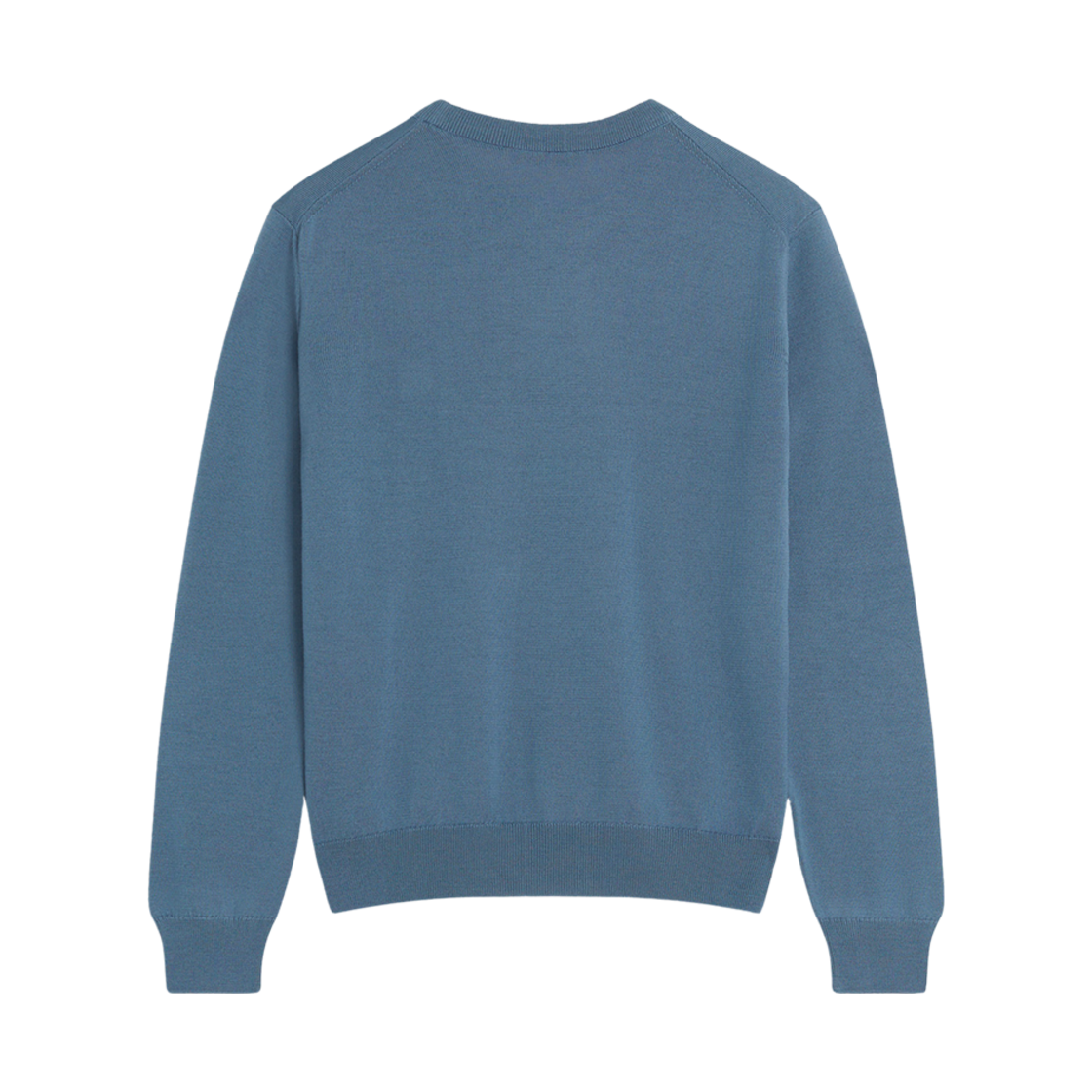 메종 키츠네 볼드 폭스 헤드 패치 레귤러 점퍼 브레톤 블루(Maison Kitsune Bold Fox Head Patch Regular Jumper Breton Blue) - 2