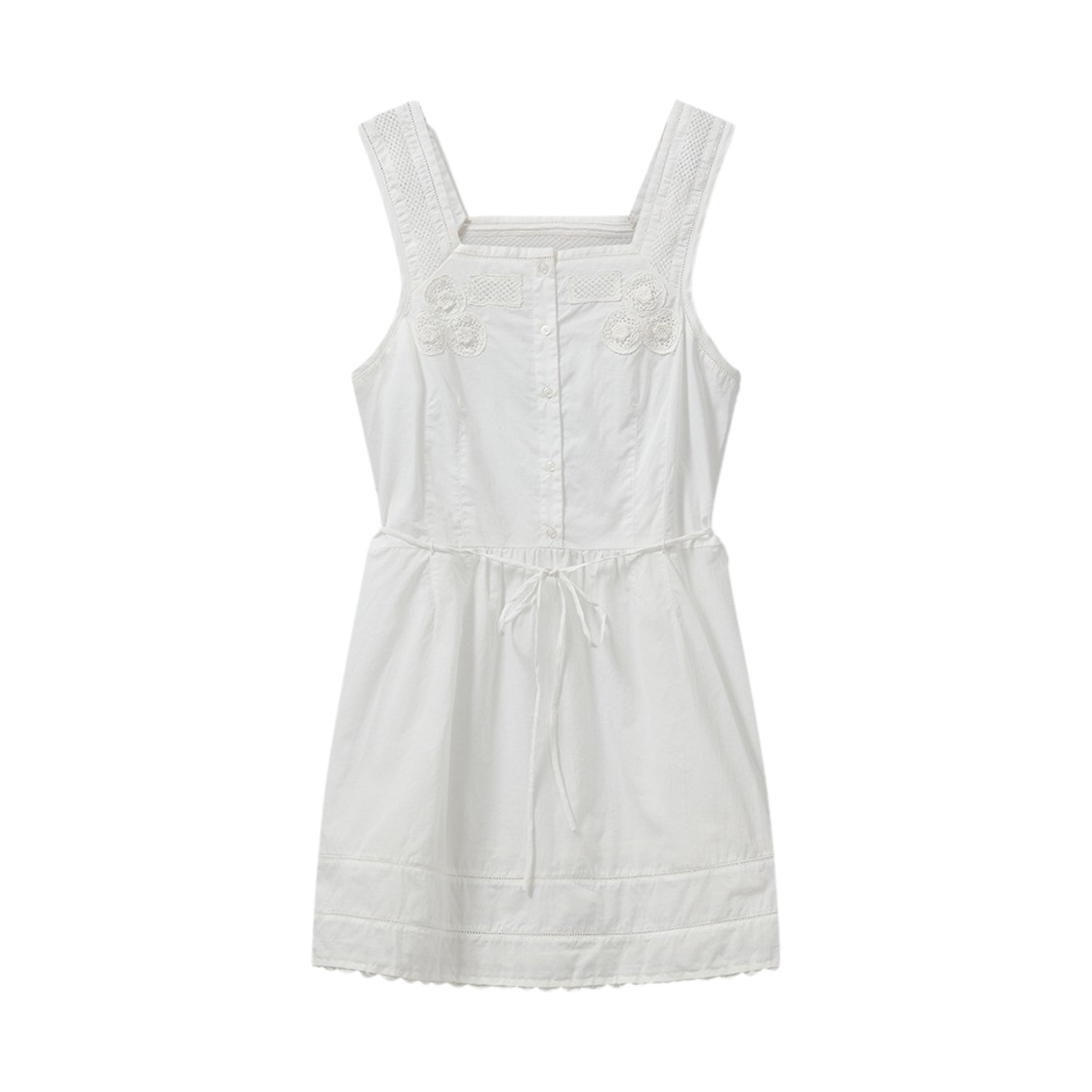 KW4BDR1TG34BG The Garment Women Kirsten Short Dress Bone