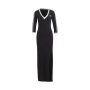 (W) Adidas Adicolor Classics 3-Stripes Maxi Dress Black - US Sizing