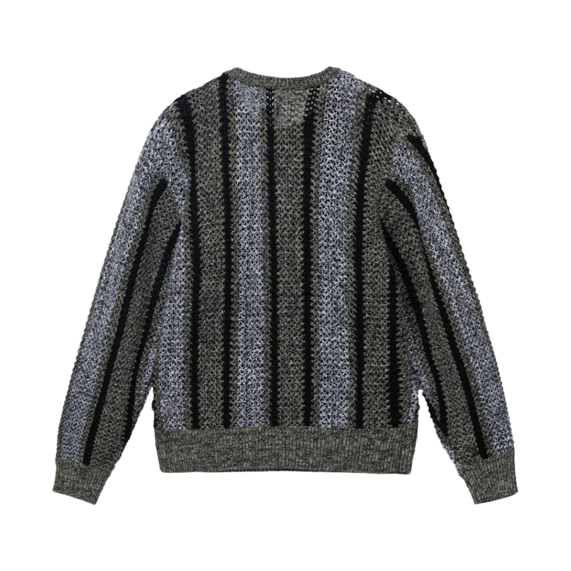 스투시 바자 루즈 게이지 스웨터 블랙(Stussy Baja Loose Gauge Sweater Black) - 2