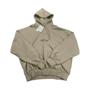 Undermycar Mu.09 Anti Fxxking Logo Play Oversized Hoodie Mocha